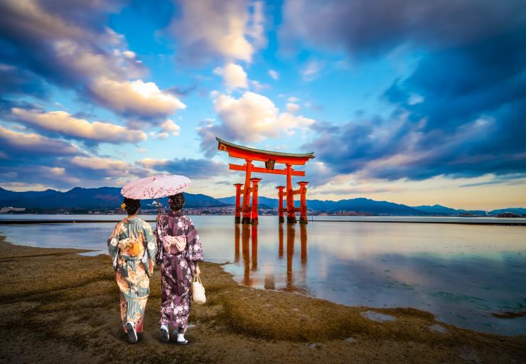廣島名湯美食５天～緣繫出雲大社、朱紅嚴島神社、松江堀川遊船、米其林足立美術館